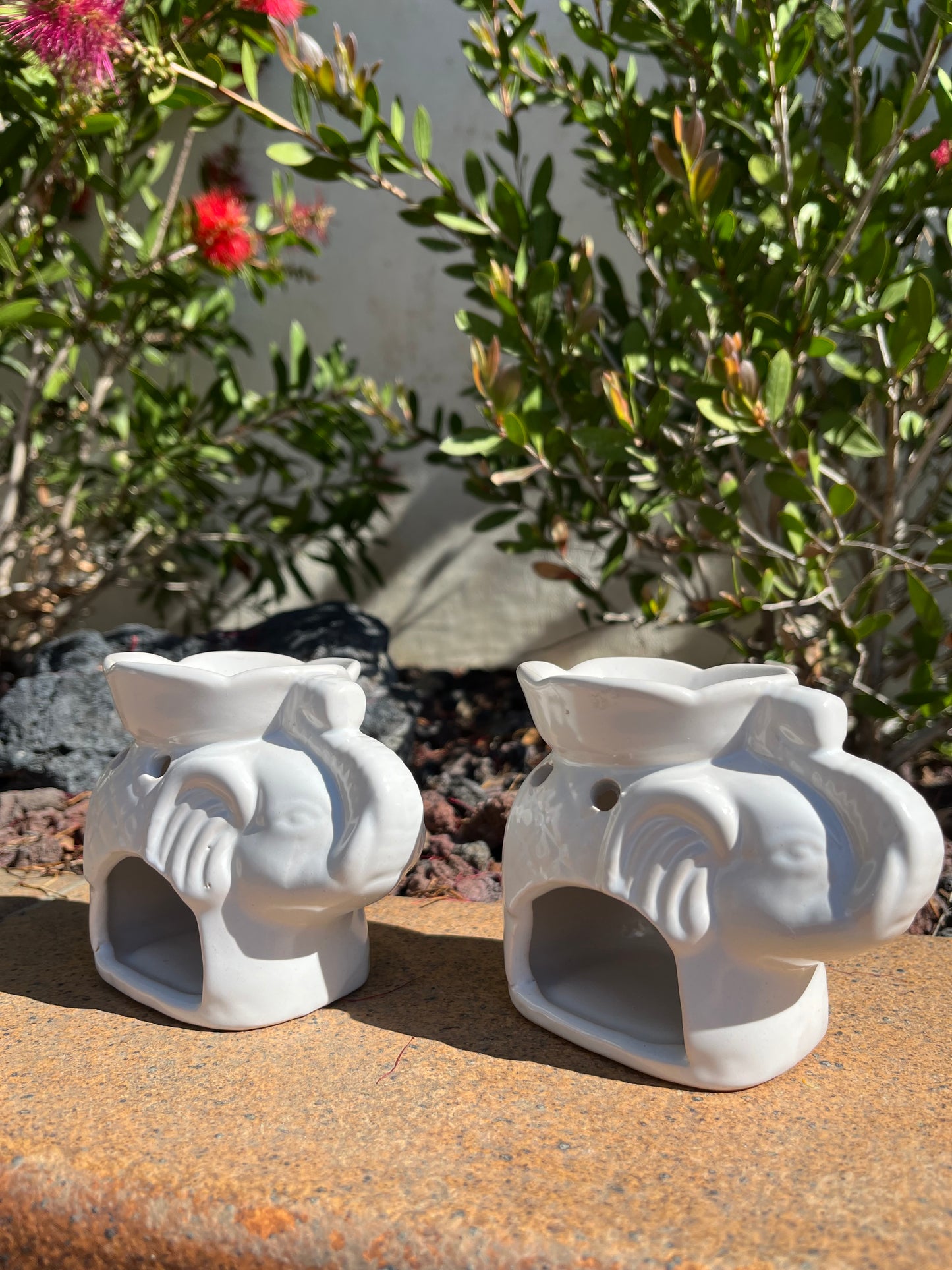 Quemador de Wax Melts "elefante de la suerte"