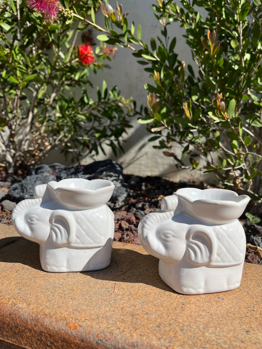 Quemador de Wax Melts "elefante de la suerte"