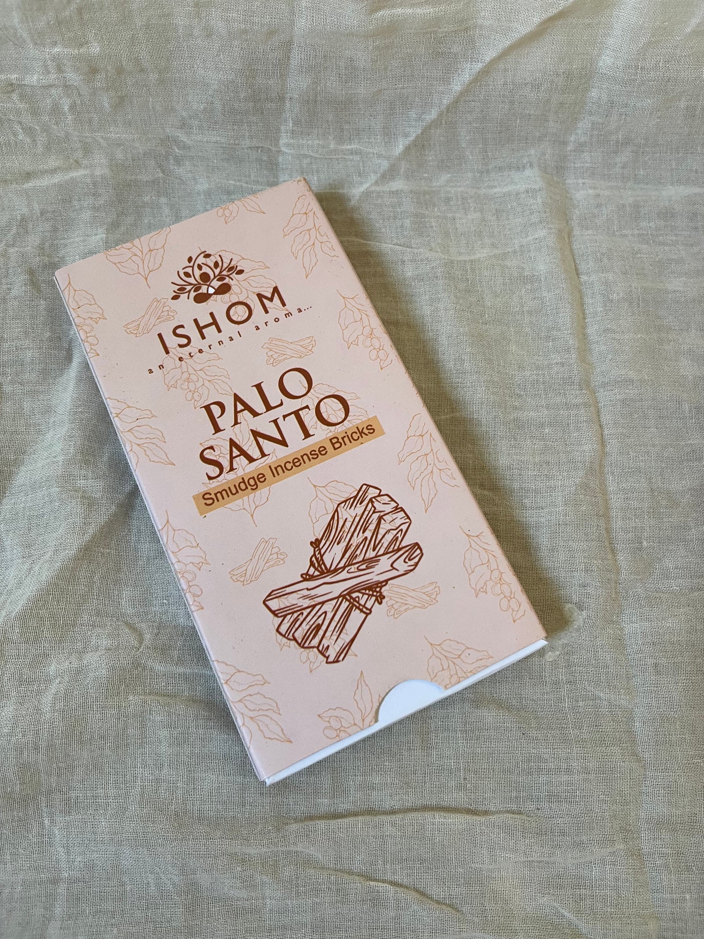 Ladrillos naturales de Incienso Palo Santo