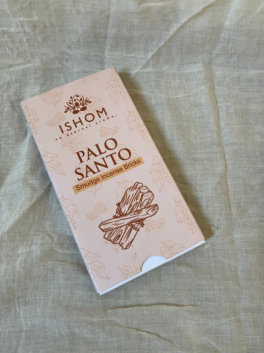 Ladrillos naturales de Incienso Palo Santo