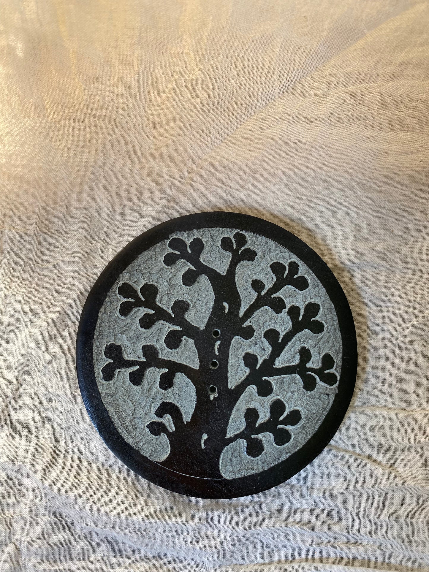 Porta incienso "árbol de la vida"